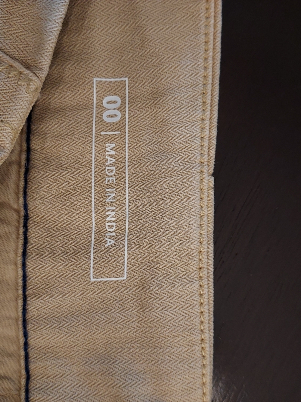 Vineyard Vines Khaki Herringbone High-Rise Tailored Women's Shorts. Sz. 00 - Picture 9 of 16
